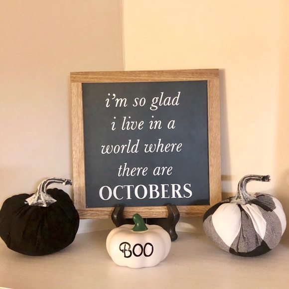Other - Fall Home Décor 4 Piece Bundle